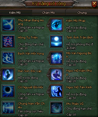 Cổ Mộ phái - Kiếm Thế Cổ Mộ phái - Kiếm Thế