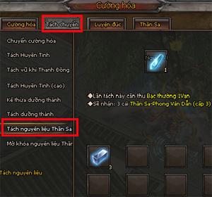 Vũ khí Thần Sa - Kiếm Thế Vũ khí Thần Sa - Kiếm Thế