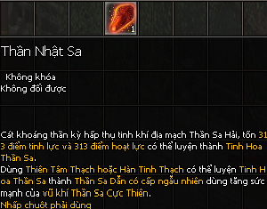 Vũ khí Thần Sa - Kiếm Thế Vũ khí Thần Sa - Kiếm Thế