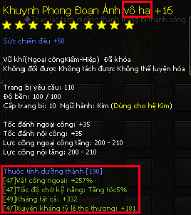 Vũ khí Thần Sa - Kiếm Thế Vũ khí Thần Sa - Kiếm Thế