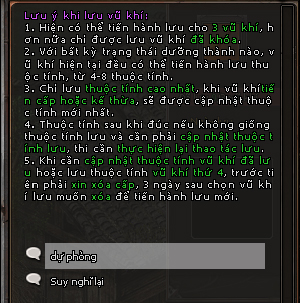 Vũ khí Thần Sa - Kiếm Thế Vũ khí Thần Sa - Kiếm Thế